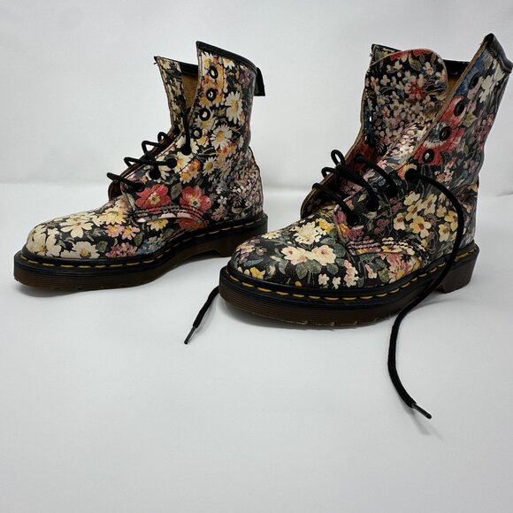 Dr. Martens 1460 Pascal Vintage Bouquet Floral Boots – UK 3 / US Women’s 5 - Picture 9 of 15